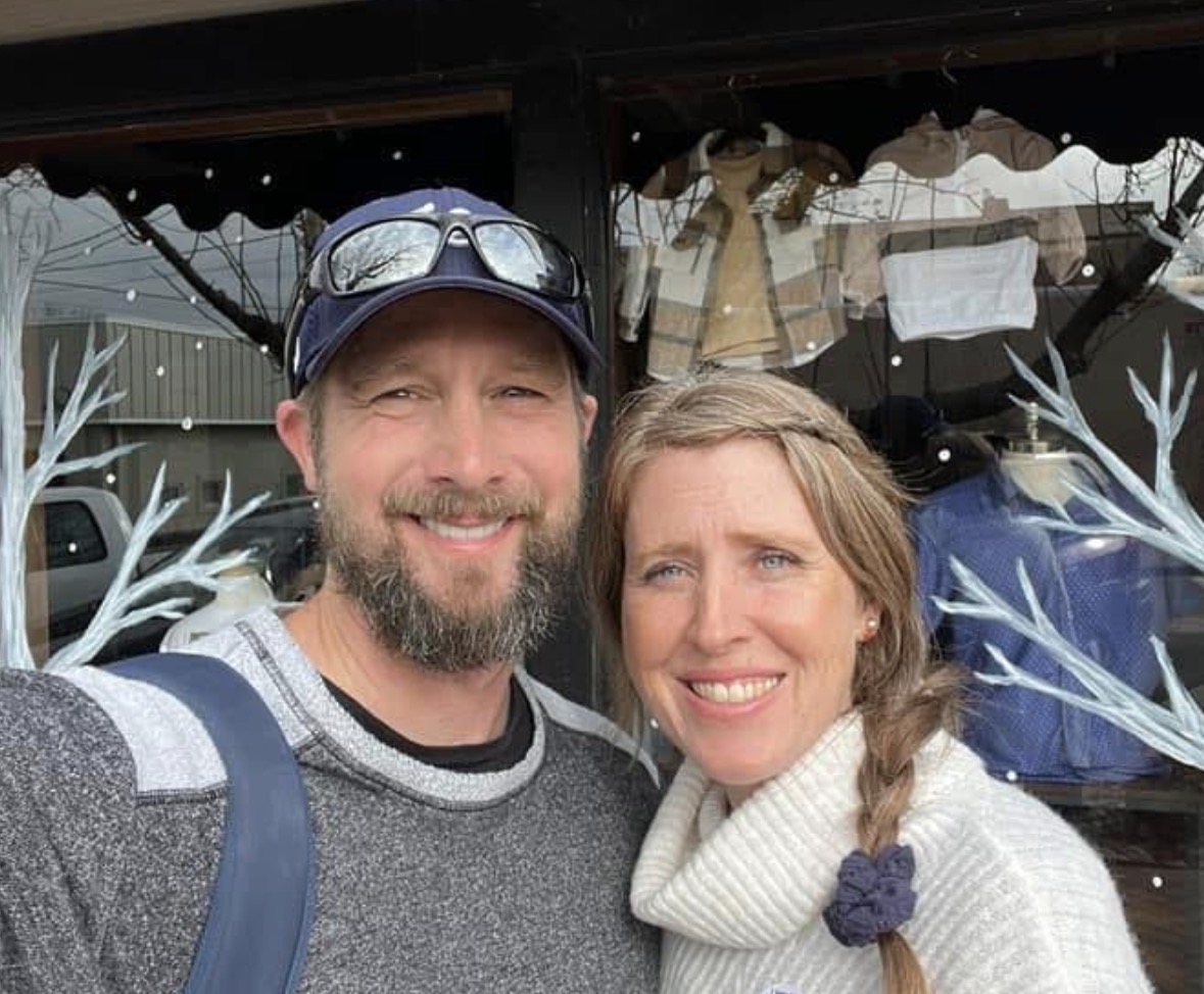 Benjamin and Christi Waggoner smiling together
